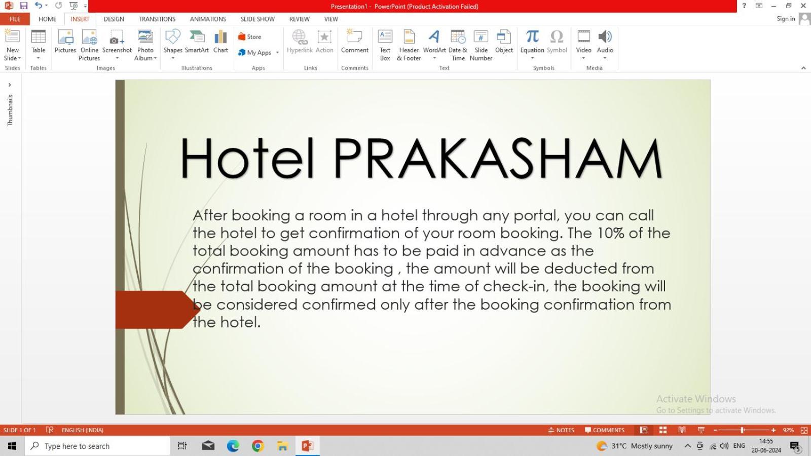 Hotel Prakasham Ujjain Extérieur photo